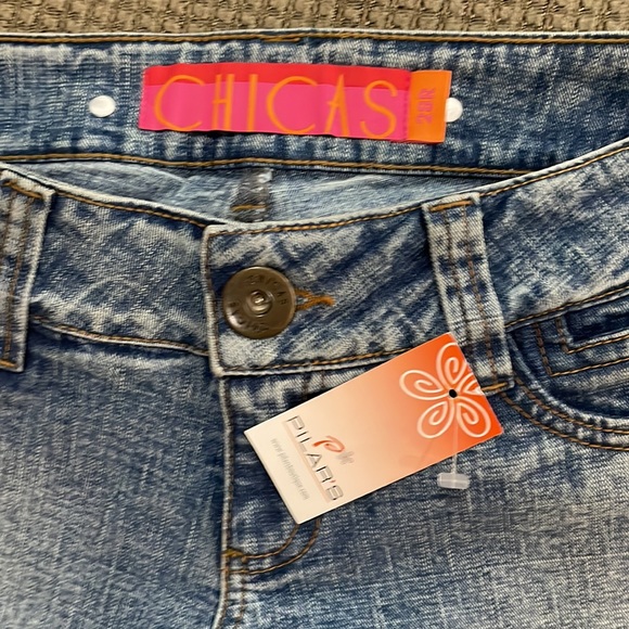 Chicas low waisted jeans (sz 28R) - Picture 2 of 11